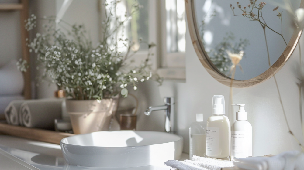 bodylotion i badrum