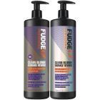 fudge CareClean Blonde Damage Rewind Duo
